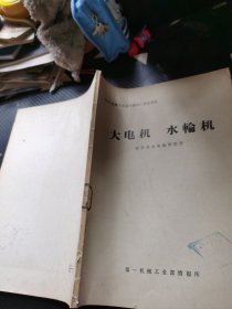 大电机 水轮机
