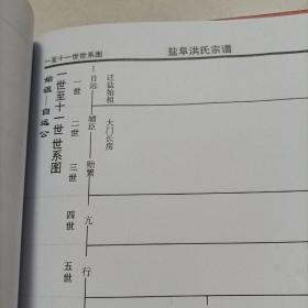 家谱类: 盐阜洪氏宗谱(义居堂) (大16开精装厚册)2022年新修286页！由苏州迁到盐城阜宁，建湖境内