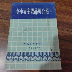 冬小麦主要品种介绍，河北省种子公司1979年9