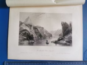 肇庆羚羊峡 1843年托马斯阿罗姆Thomas allmo大清帝国图集