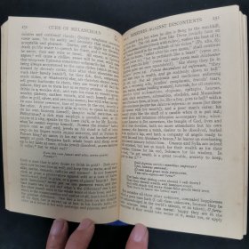 【英文原版书】「Everyman's Library No.886、887、888」THE ANATOMY OF MELANCHOLY VOL.1~3 ROBERT BURTON（ 「人人文库第886-888号」罗伯特·伯顿《忧郁的剖析》全3卷）