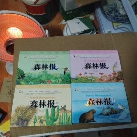 森林报 : 春 夏 秋 冬 合售: 彩图美绘（共4册）