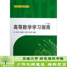 大学公共数学系列：高等数学学习指南（下册）