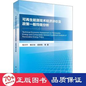 可再生能源技术经济评价及政策一般均衡分析