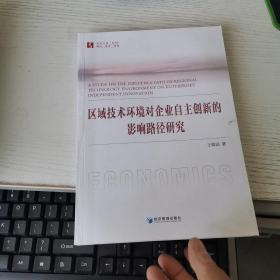 区域技术环境对企业自主创新的影响路径研究