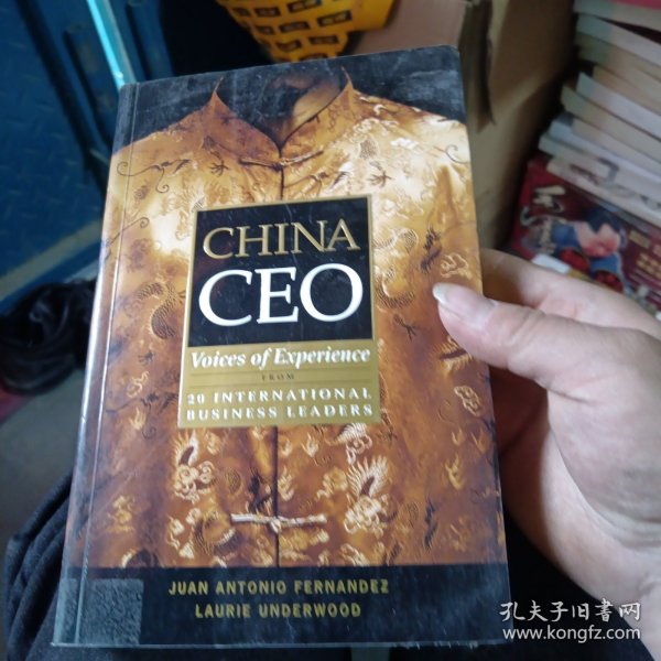 China CEO: Voices of Experience from 20 International Business Leaders  中国首席执行官