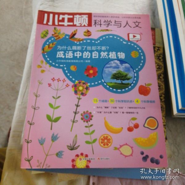 为什么藕断了丝却不断 成语中的自然植物/小牛顿科学与人文