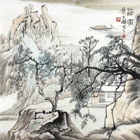 陈玉圃山水画8