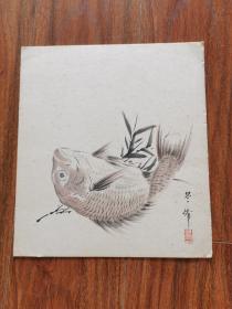 清末时期手绘《卡板画》