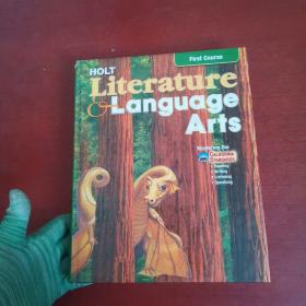 Holt Literature Language Arts--文学语言艺术【详情请看图 有点铅笔划线 实物拍摄】