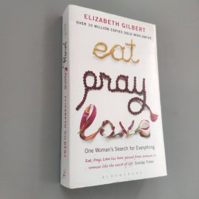 Eat Pray Love一辈子做女孩 英文原版