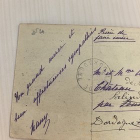 百年实寄明信片【1890～1948】 信札 信函 手写 书信 信函 实寄明信片【 有邮票 加盖印章 珍贵 稀少 文献价值极高】正面文字是主题、反文字是出版社等信息，手写内容及手稿、签名等 可自行翻译 研究， 装册 装框欣赏都非常漂亮有意思。百年实寄明信片编号3761