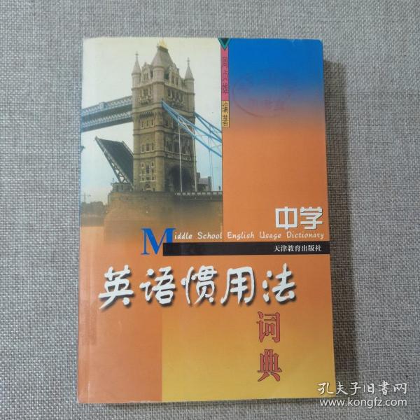 中学英语惯用法词典