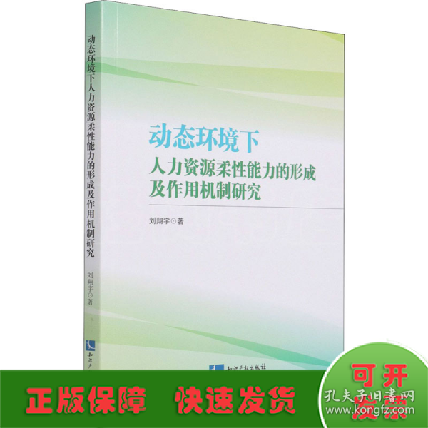 动态环境下人力资源柔性能力的形成及作用机制研究