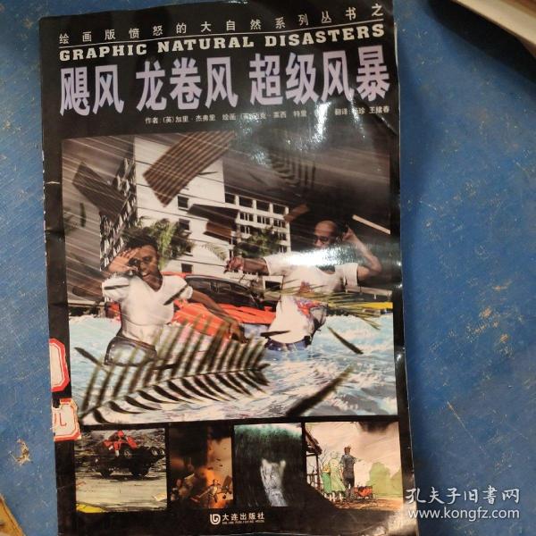 绘画版“愤怒的大自然”系列丛书 飓风 龙卷风 超级风暴