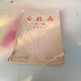 白牡丹行动 新编评书