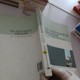 中国-东盟合作框架中的区域公共管理：基于广西北部湾经济区的实证研究