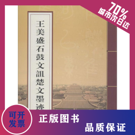 王美盛石鼓文诅楚文墨迹 9787533330125