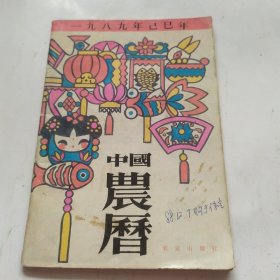 中国农历(1989年己已年)