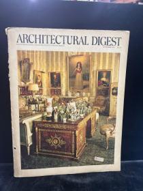 Architectectural Digest 1978年建筑室內設計舊雜誌