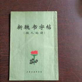 新魏书字帖（铁人的诗）