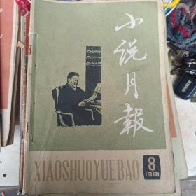 小说月刊杂志1981年第八期