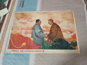 中阿两党、两国人民革命的战斗的友谊万岁