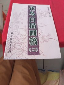 花鸟白描画稿（二）——美术教学示范作品
