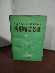 广西医药研究所药用植物园药用植物名录