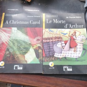 ChristmasCarol+CD、Le morte d'arthur+CD1张（2本合售）