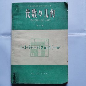 代数与几何（第一册）