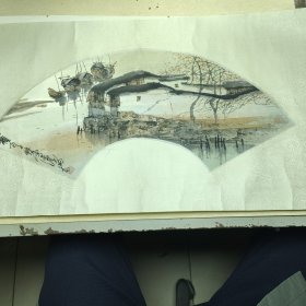 扇面国画
