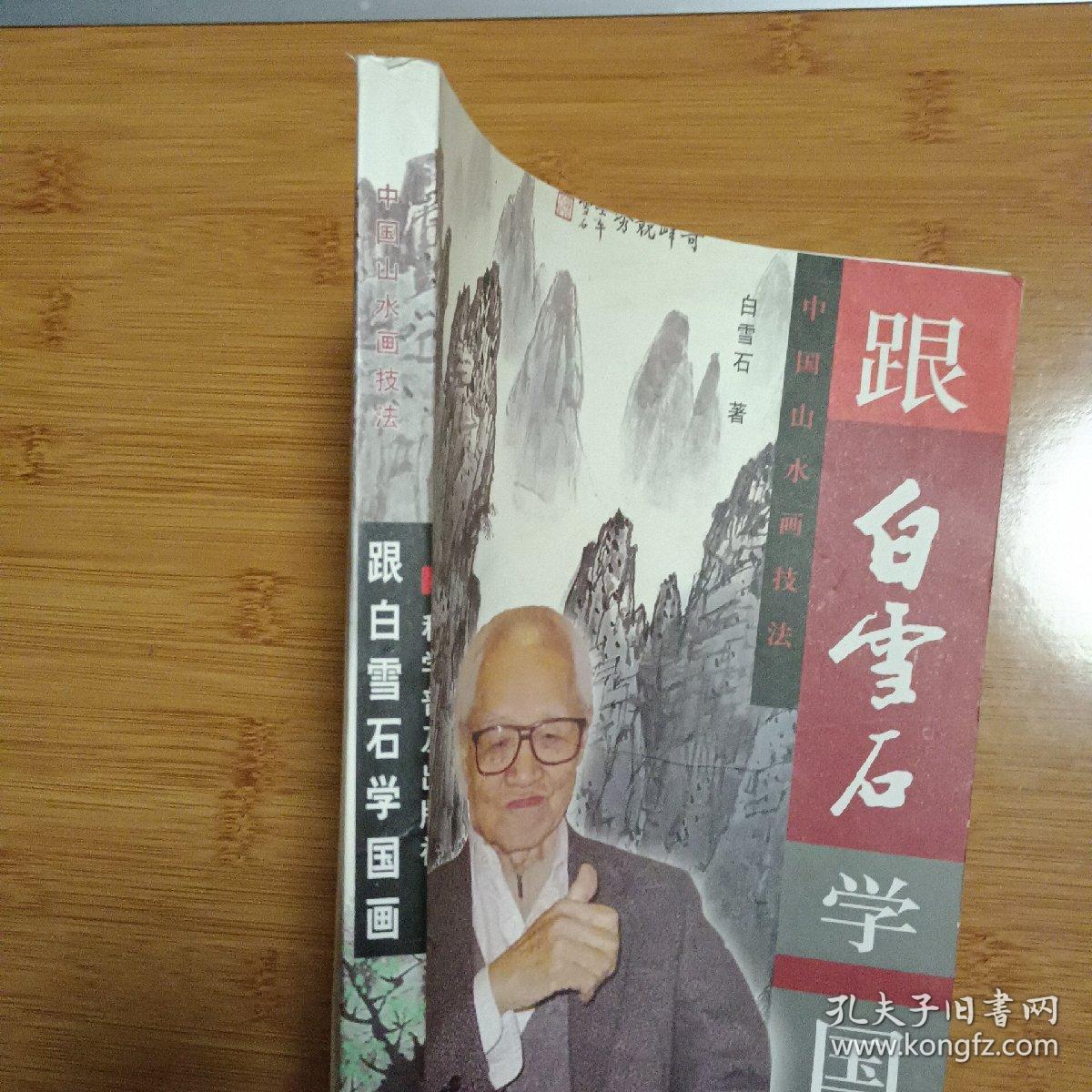 中国山水画技法  跟白雪石学国画