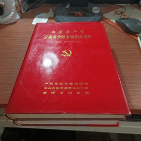 中国共产党安徽省合肥市组织史资料（1926.9—1987.11）
