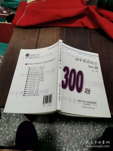 新世纪中学英语学习方略及训练丛书：高中英语语法300题（第2版）