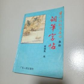 古诗词叙情名句多体钢笔字帖