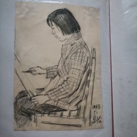 金恩绂画稿 16岁时考入日本东京美术院学习。师承日本著名画家川端龙子、日本著名素描家鹤田吾郎，解放后以优异的成绩毕业于东北鲁迅美术学院，在实际工作中创作了油画《草原的成长》被编入内蒙古美术选集，油画《炉前女将》，中国 画《石工》，木刻《防洪垒坝》、《劳动人民做文化主人》、《喂猪姑娘》，漫画《日月来交谈黑夜变白天》、《浇死它们》、《词同意不同》等作品先后发表在国家级省级报刊杂志