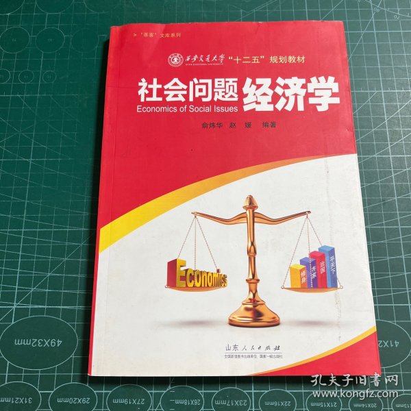 “茶客”文库系列·西安交通大学“十二五”规划教材：社会问题经济学