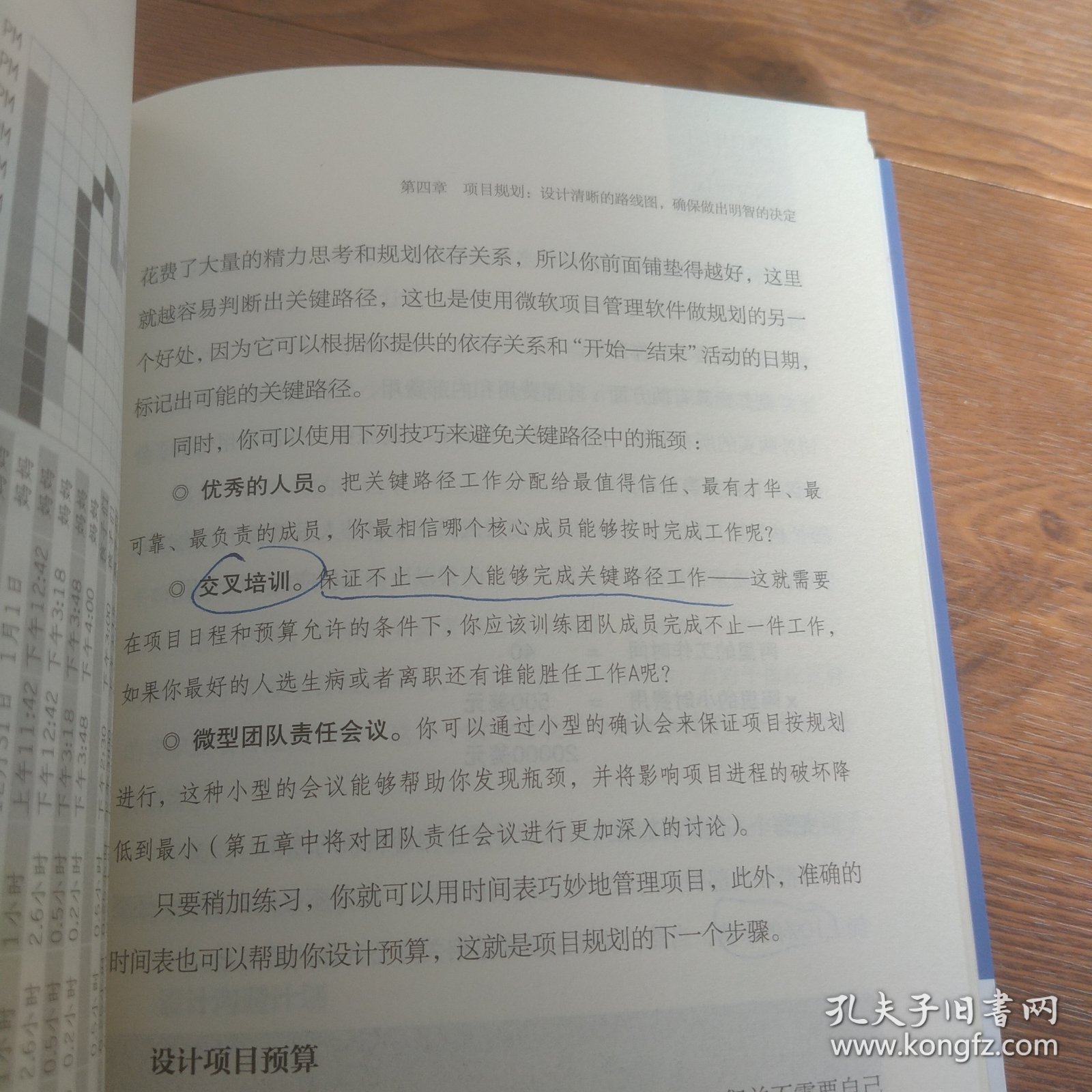 项目管理精华：给非职业项目经理人的项目管理书 有部分字迹和划线