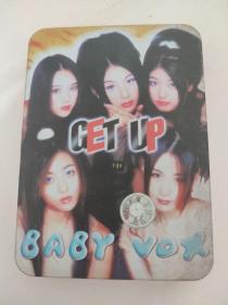 磁带  韩国 超级辣妹 BABY VOX GET UP（铁盒装）