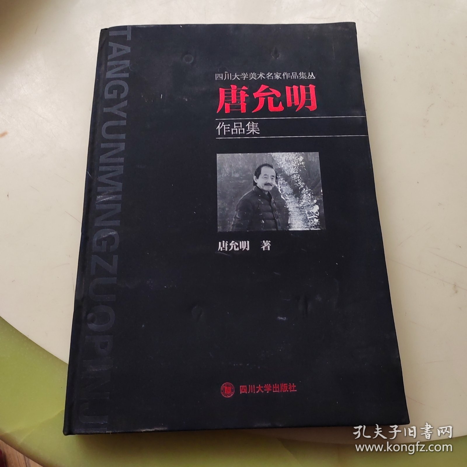 四川大学名家美术作品集丛：唐允明作品集 内页有点粘连