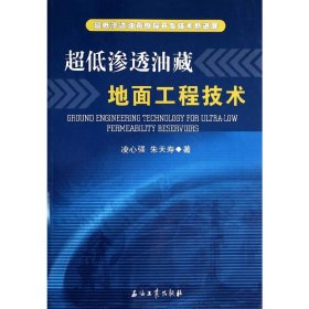 正版 超低渗透油藏地面工程技术 凌心强，朱天寿　著 石油工业出版社