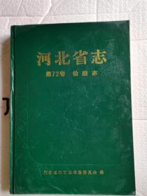 河北省志，第72卷，检察志。