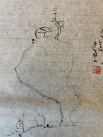 文人画，线条老。可定制