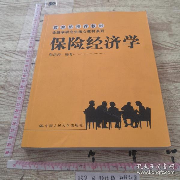 金融学研究生核心教材系列：保险经济学