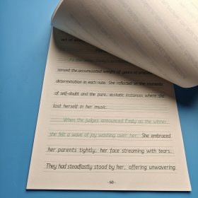 高考加分字帖英语高考作文练字帖衡水体