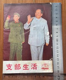 支部生活1971/1，年代久远，品相如图，诚信交易，谨慎拍，苛求者勿拍，售后不退。