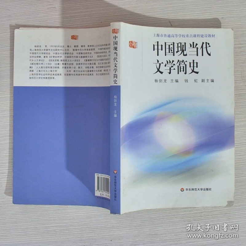 高等学校文科教材：中国现当代文学简史