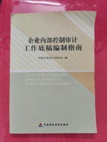 企业内部控制审计工作底稿编制指南