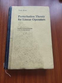 【英文版 精装】Perturbation Theory for Linear Operators（线性算子的扰动理论 第二版）